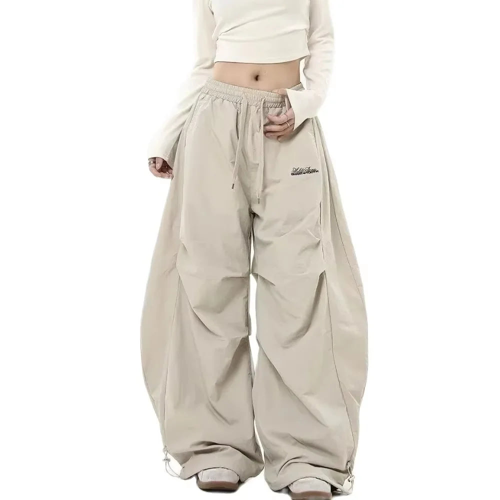 Casual Chicana Retro Wide Leg Pants Streetwear