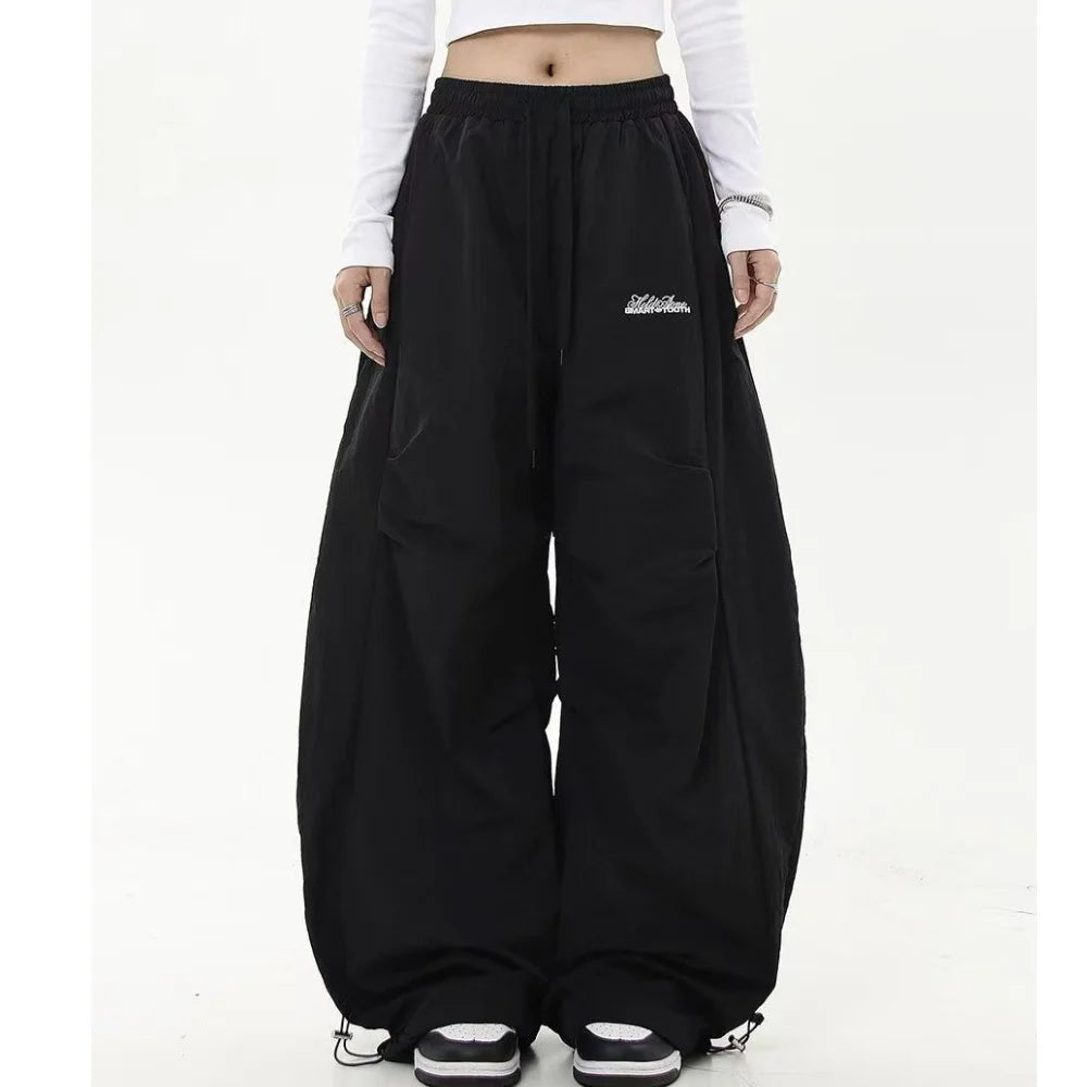 Casual Chicana Retro Wide Leg Pants Streetwear