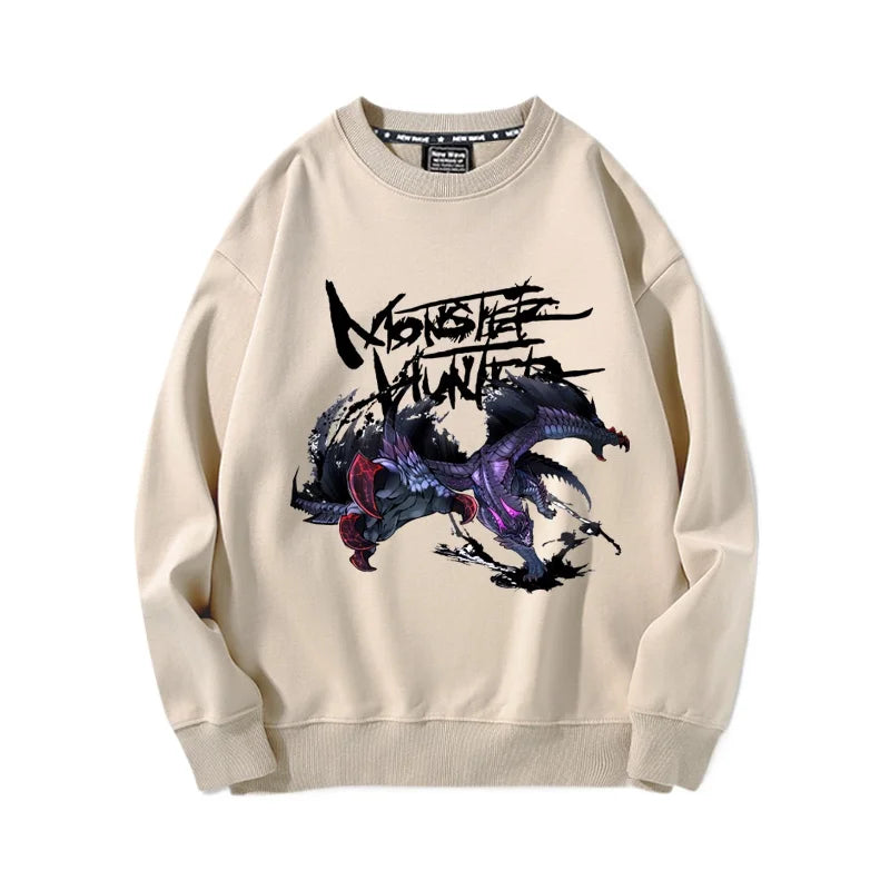 Shogun`s Monster Hunter Unisex Long Sleeve Hoodie
