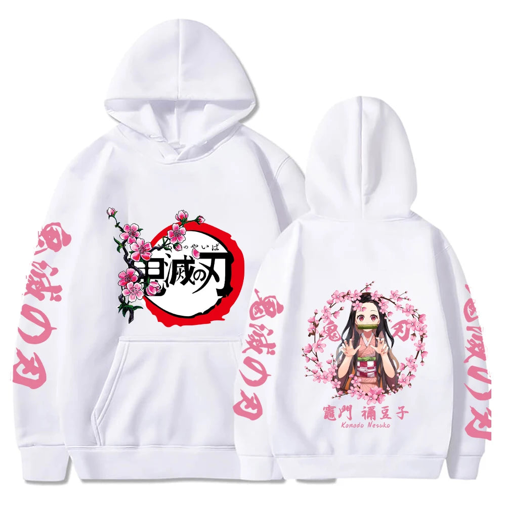 Fierce Anime Hip-Hop Hoodie For Men`s And Women`s Fashion