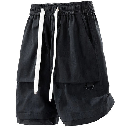 Vintage Style Hip-Hop Streetwear Shorts