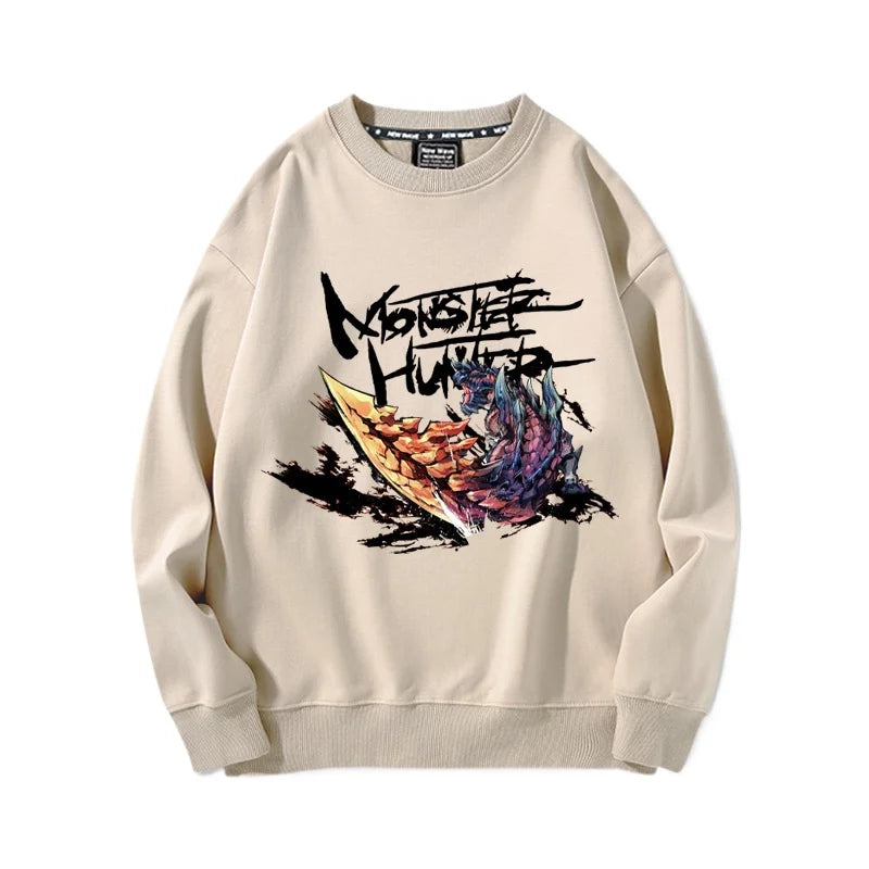 Shogun`s Monster Hunter Unisex Long Sleeve Hoodie