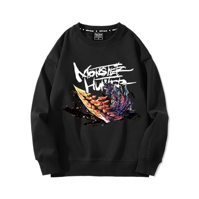 Shogun`s Monster Hunter Unisex Long Sleeve Hoodie