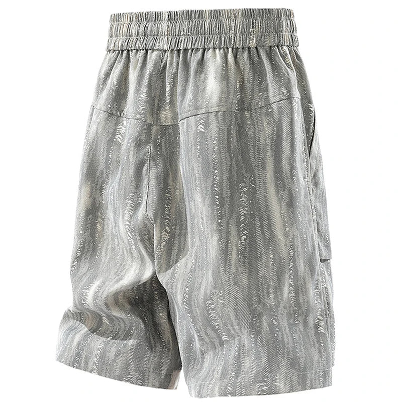 Vintage Style Hip-Hop Streetwear Shorts