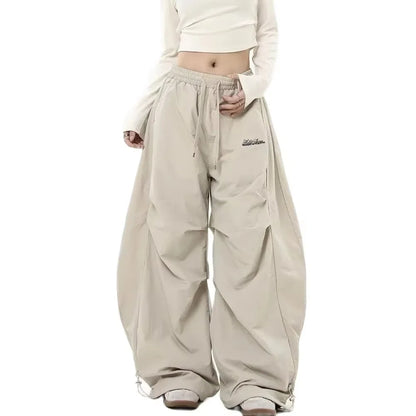 Casual Chicana Retro Wide Leg Pants Streetwear