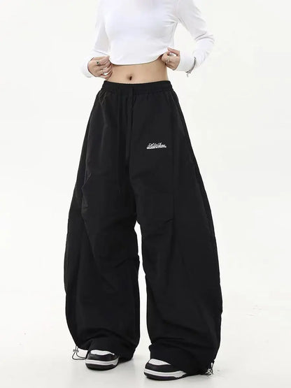Casual Chicana Retro Wide Leg Pants Streetwear