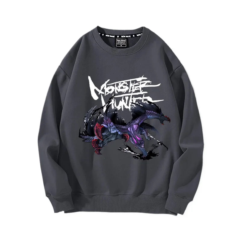 Shogun`s Monster Hunter Unisex Long Sleeve Hoodie