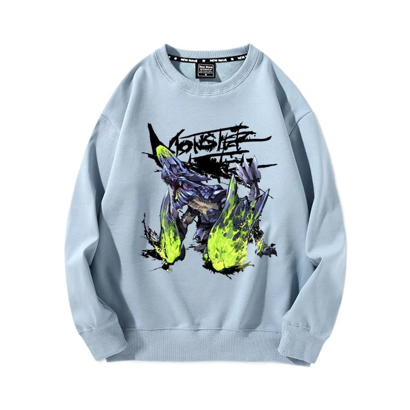 Shogun`s Monster Hunter Unisex Long Sleeve Hoodie