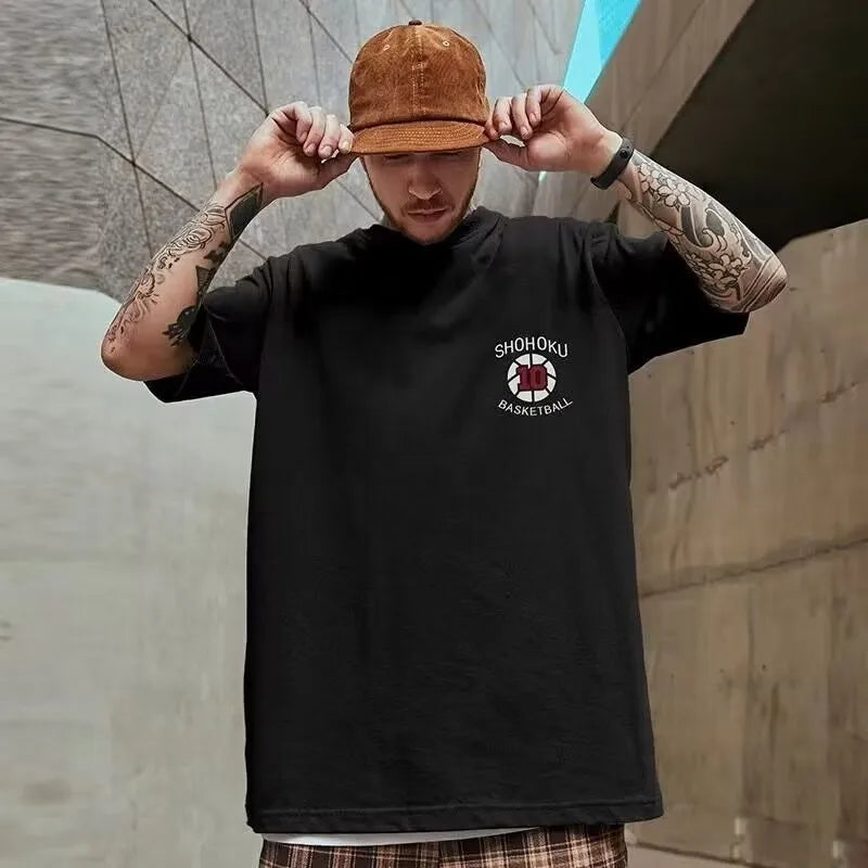 Retro American Basketball Short Sleeve outfit
