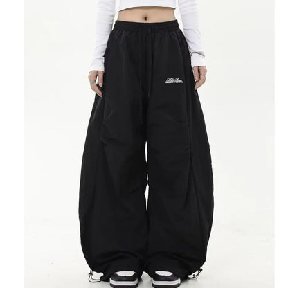 Casual Chicana Retro Wide Leg Pants Streetwear