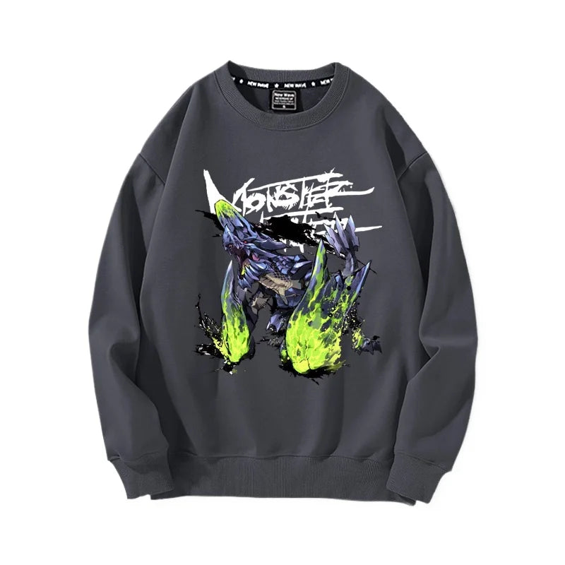 Shogun`s Monster Hunter Unisex Long Sleeve Hoodie