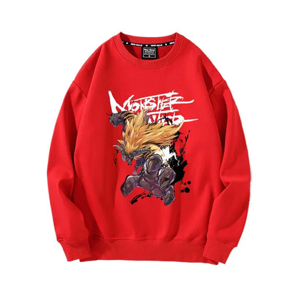 Shogun`s Monster Hunter Unisex Long Sleeve Hoodie