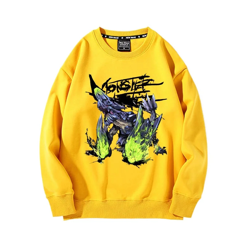 Shogun`s Monster Hunter Unisex Long Sleeve Hoodie