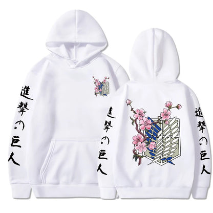Fierce Anime Hip-Hop Hoodie For Men`s And Women`s Fashion