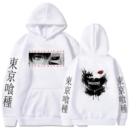 Fierce Anime Hip-Hop Hoodie For Men`s And Women`s Fashion
