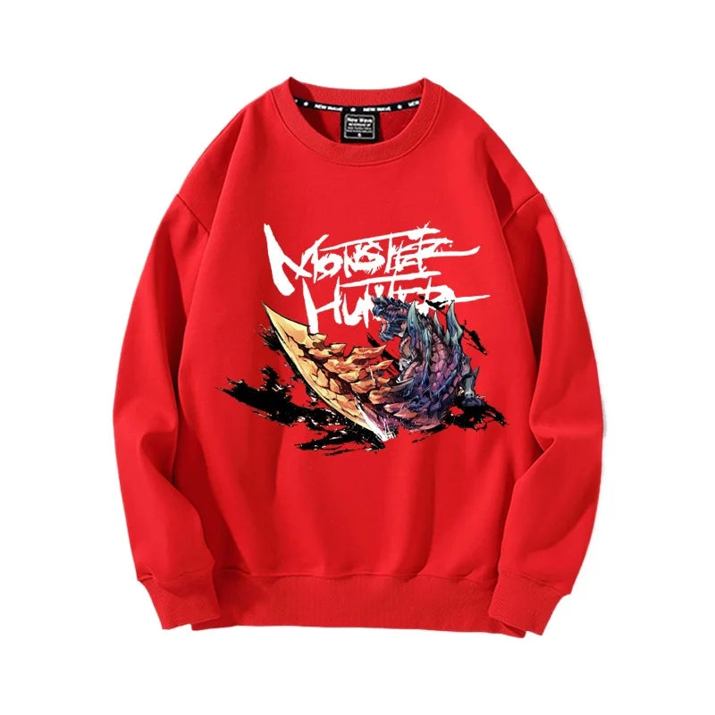 Shogun`s Monster Hunter Unisex Long Sleeve Hoodie