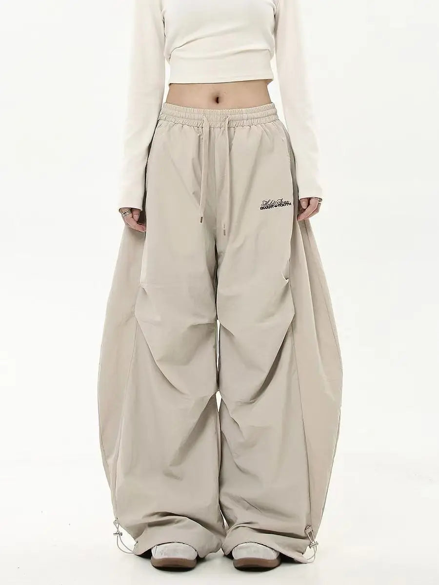Casual Chicana Retro Wide Leg Pants Streetwear