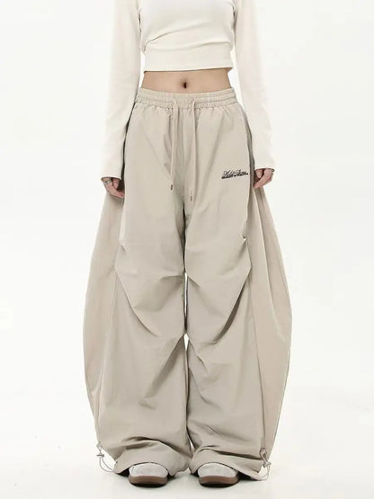 Casual Chicana Retro Wide Leg Pants Streetwear