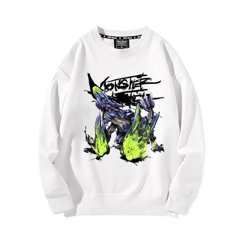 Shogun`s Monster Hunter Unisex Long Sleeve Hoodie