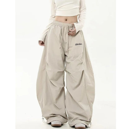 Casual Chicana Retro Wide Leg Pants Streetwear